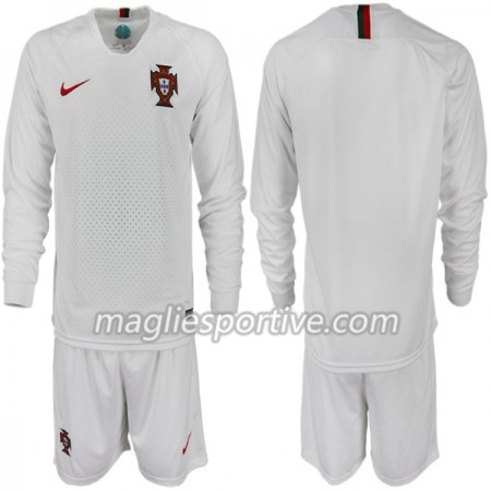 Completo Calcio Portogallo Bambino Divisa Trasferta Mondiali 2018 ML